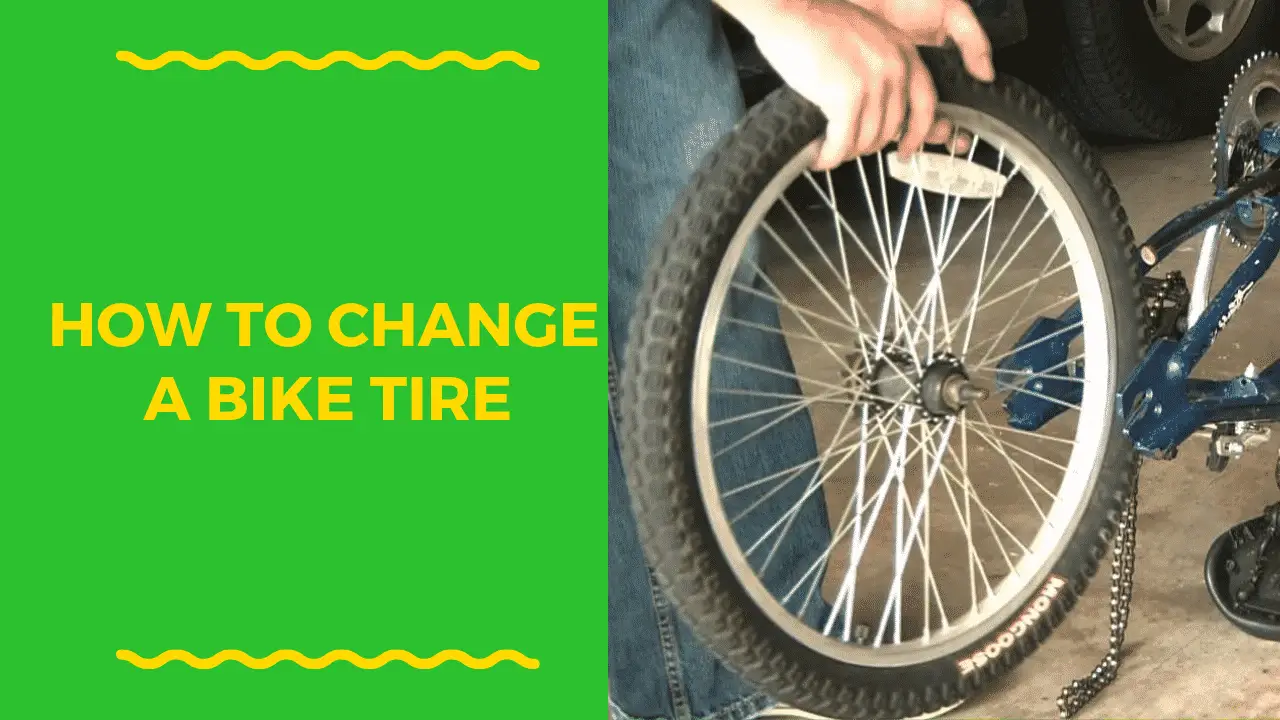 How to change a bike tire