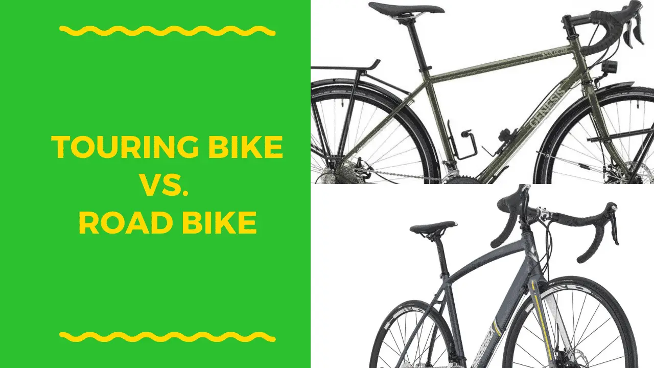 difference between touring and road bike