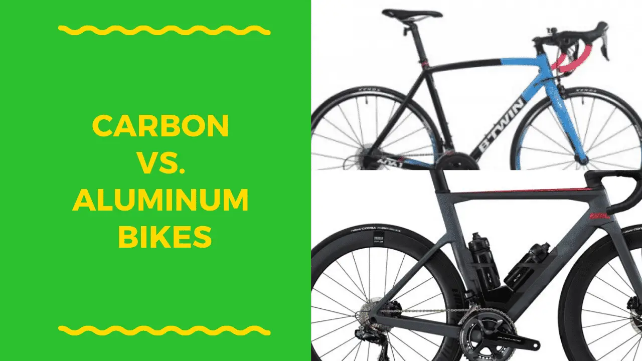 carbon v aluminium road bike