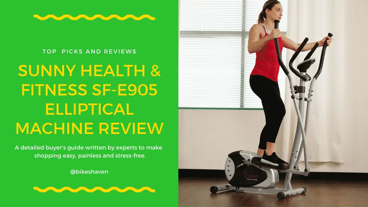 Sunny Health & Fitness SF-E905 Elliptical Machine Review