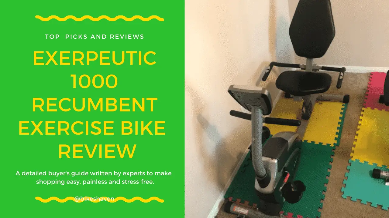 Exerpeutic 1000 Recumbent Exercise Bike for Seniors Review