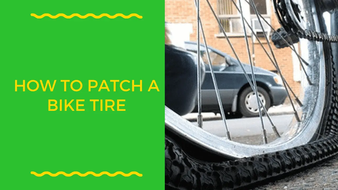 patching bike tire
