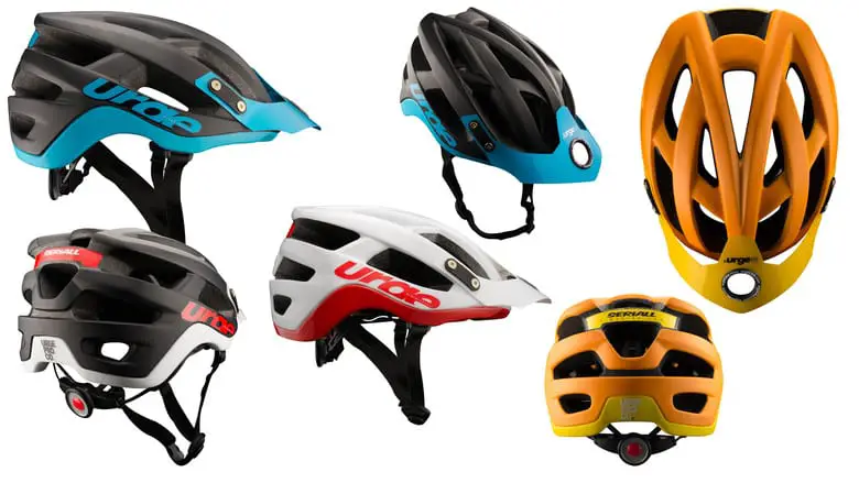 road vs mountain bike helmets